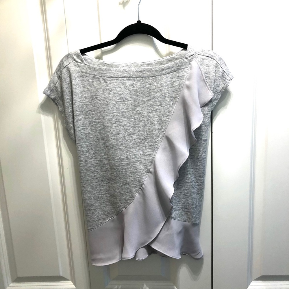 BANANA REPUBLIC Gray Soft Knit Top